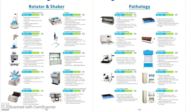 Pathology Equipments